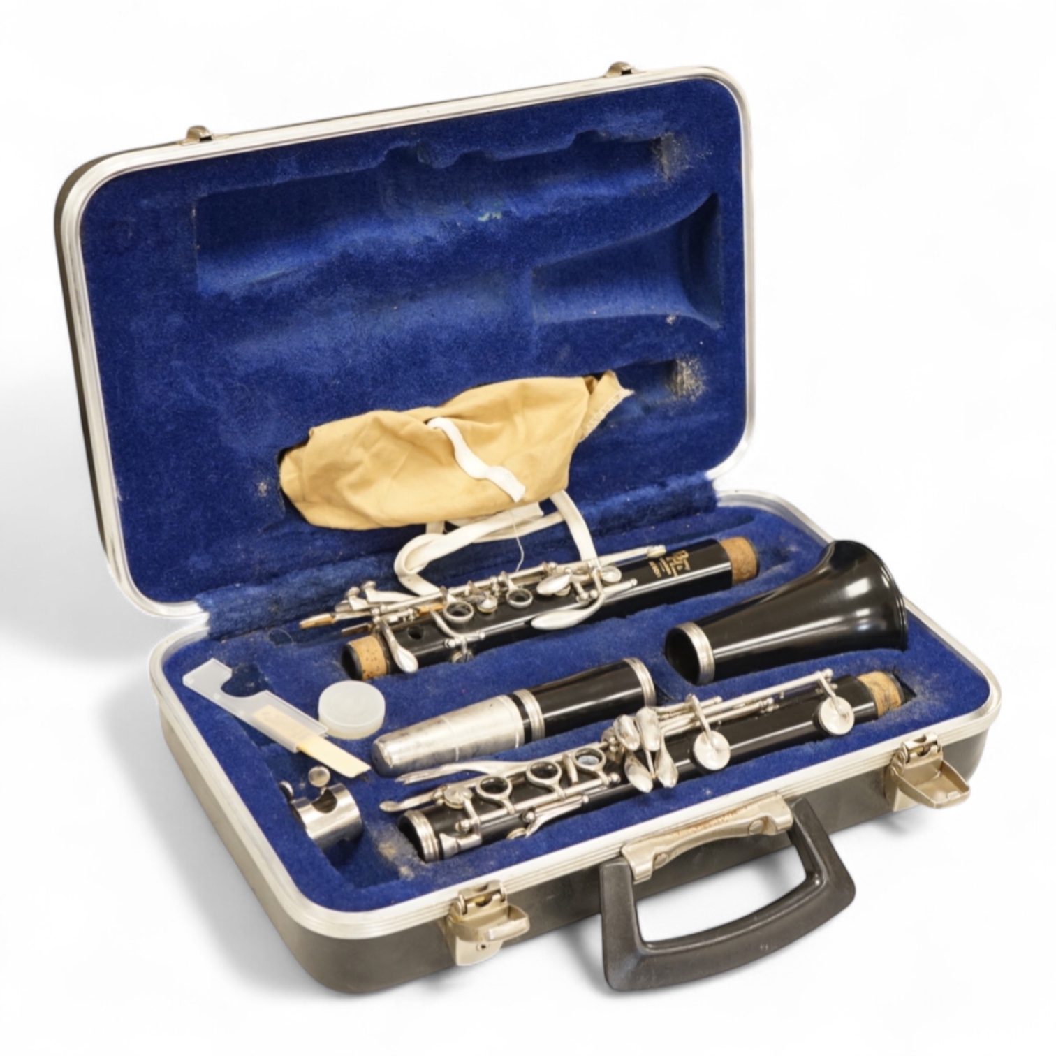 A Boosey and Hawkes cased clarinet